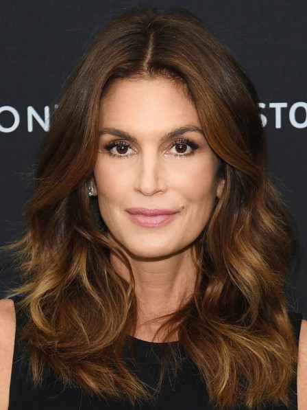 100% Human Hair Full Lace Wigs for Women Cindy Crawford Celebrity Wigs