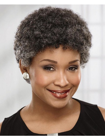 Fabulous Short Afro Wig Full Of Volume And Tight Natural Curls