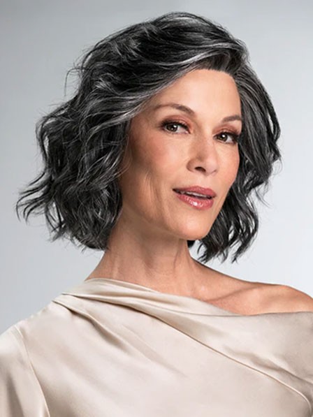 Best Glueless Real Hair Grey Wigs for Women