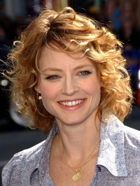 Jodie Foster Capless Wig with Curls