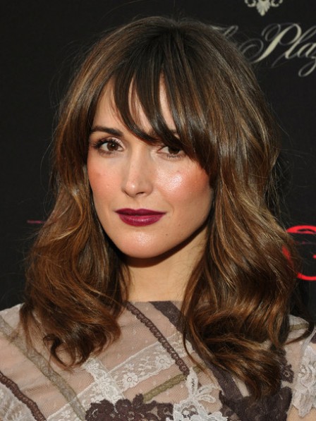 Lace Front Rose Byrne Hair Synthetic Celebrity Wigs