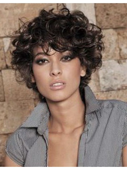 Synthetic Curly Short Synthetic Wig