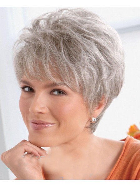 Women's Capless Layered Curly Synthetic Hair Wigs, Best Wigs Online Sale -  