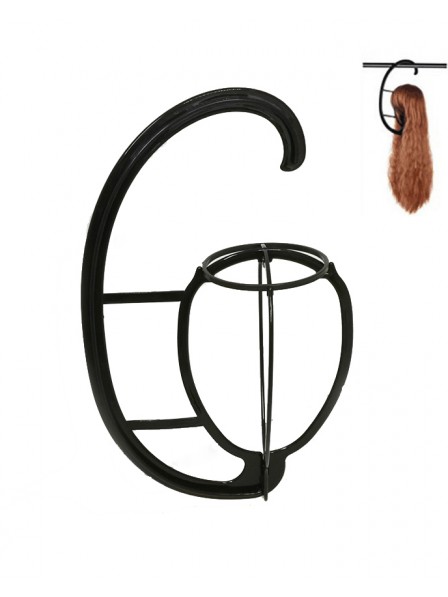 Portable Hanging Wig Stand Plastic DIY Hats Hanger Por Detachable Display Dryer Holder Tool For Long & Short Wigs
