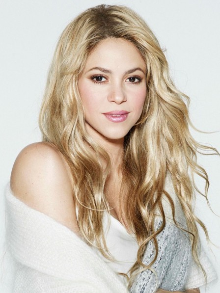 Shakira Long Blonde Lace Front Synthetic Hair Wig
