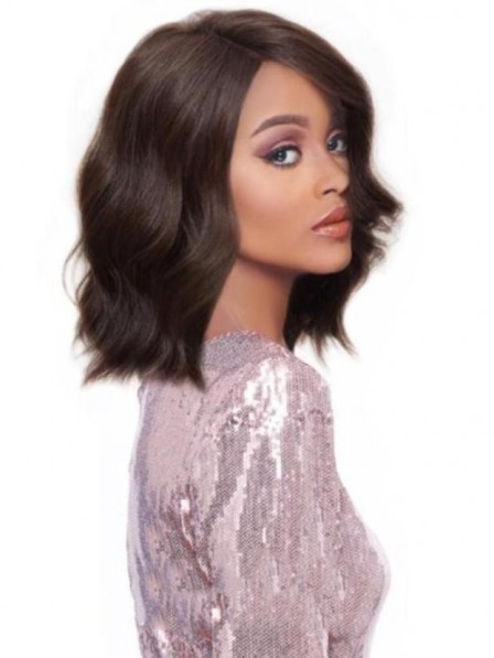 Water wavy wigs for black women synthetic hair made