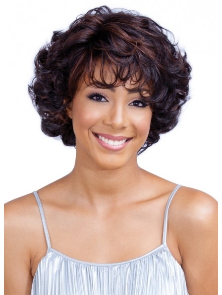Curly Short African American Women Wig