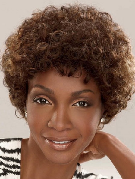 Synthetic Short Curly Women Hair Wig