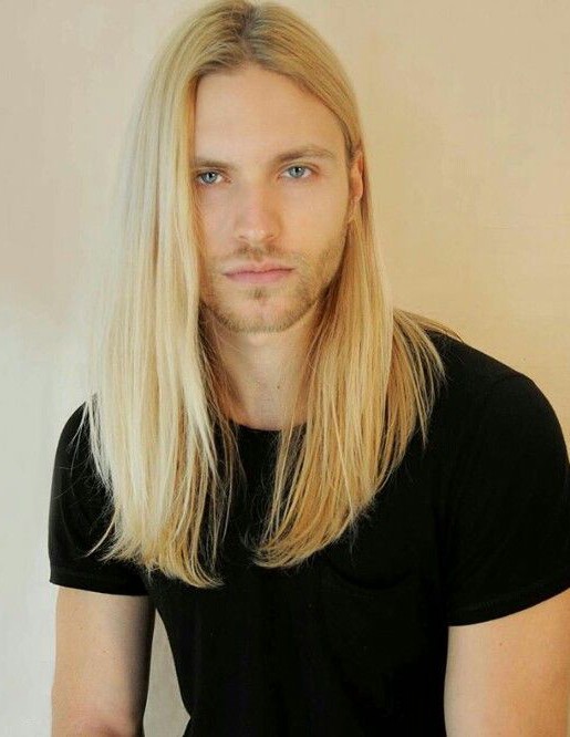Men With Long Blonde Hair