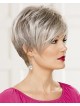 Asymmetrical Pixie Wig With A Lace Front And A Monofilament Crown