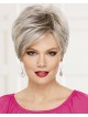 Asymmetrical Pixie Wig With A Lace Front And A Monofilament Crown
