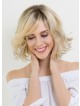 Cute Blonde Short Bob Wig with Waves