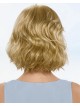 Lightly Tousled Bob Wig With Lush Mid-Length Layers Of Beachy Waves