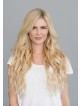 Natural Water Wave Long Blonde Lace Front Wig