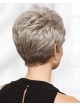 Short Chic Pixie Wig With Feathery Layers And Sweeping Bangs