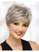 Short Chic Pixie Wig With Feathery Layers And Sweeping Bangs