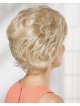 Sophisticated Crop Wig With Wispy Wavy Layers Full Of Volume And Texture