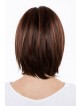 Cute Brown Lace Fron Mono Top Straight Human Hair Bob Wig
