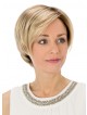 Lace Front Fashionable Short Cut Blonde Synthetic Hair Ladies Wig