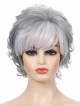 Ready to Ship Short Gray Wigs Color as Picture Average Size