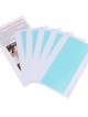 5 Sheets 50pcs 4cm*0.8cm Hair Tape Adhesive Glue Double Side Tape Waterproof For Lace Wig