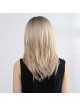 Ombre Blonde Synthetic Wigs for Women