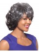 Beautiful Hand-Tied Bob-Style Wig With Luxurious Wavy Layers