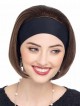 Brown Headband Wigs for Women