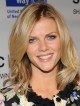 Celebrity Brooklyn Decker Middle Part Human Hair Lace Front Wig