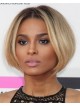 Celebrity Short Blonde Bob Wig with Lace Front