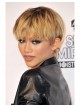 Cool girl pixie hairstyle capless short hair wigs