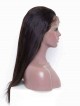 Density 18inch Lace Front Human Hair Wigs Silky Straight