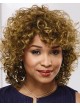 Fabulous Mid-Length Wig With Rich Airy Layers Of On-Trend Spiral Curls