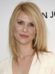 Fashion Claire Danes Shoulder Length Layered Human Hair Lace Front Wig