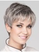 Fashion Lace Front Synthetic Ladies Grey Hair Wig