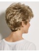 Feather-Textured Pixie Wig With Lush Wavy Layers And Airy Volume
