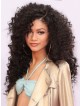 Fluffy Long Curly afro shag Hairstyle synthetic hair wigs