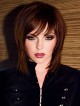 Full Lace Synthetic Celebrity Medium Length Wigs On Sale