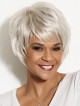Edgy Trendy Pixie Wig With Feathery Piecey Razor-Cut Layers