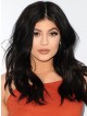 Kylie Jenner Natural Black Lace Front Human Hair Wig
