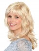 Lace Front Human Hair Blonde Layered Wigs