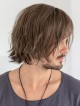 Lace Front Human Hair Mens Wigs