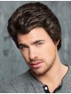 Lace Front Mono Top Brown Hair Wigs For Male