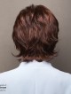 Layered Cut with Flipped Ends Lace Front Monofilament Wig