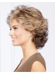 Light Brown Short Synthetic Curly Wig