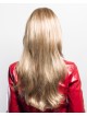 Long Blonde Lace Front Monofilament Layered Wig