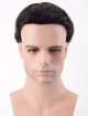 French Lace with PU Perimeter and Folded Lace Front Stock Men's Toupee