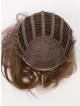 Medium Chestnut Brown 100% Human Hair 3/4 Wigs