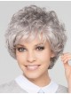 Natural Culry Short Ladies Grey Wig