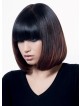 Bob Synthetic Capless Hair Wig With Full Bangs